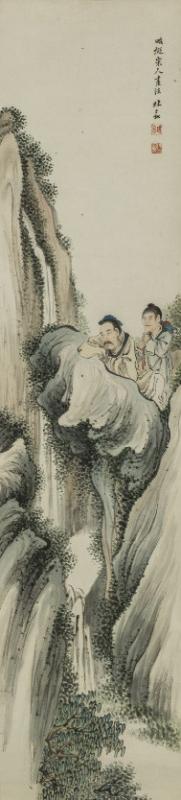 Waterfall by Lin Jia (Photo provided to China Daily)