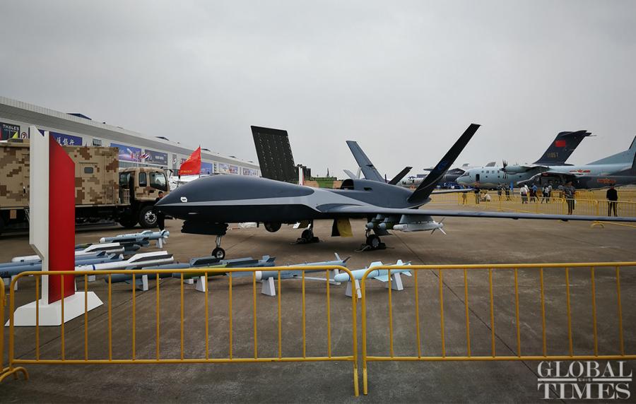 Air Show China 2018 is set for takeoff in Zhuhai, South China\'s Guangdong Province on November 6, featuring demonstrations of the latest fighter jets and weaponry over the six-day event. (Photo: Yang Sheng/GT)