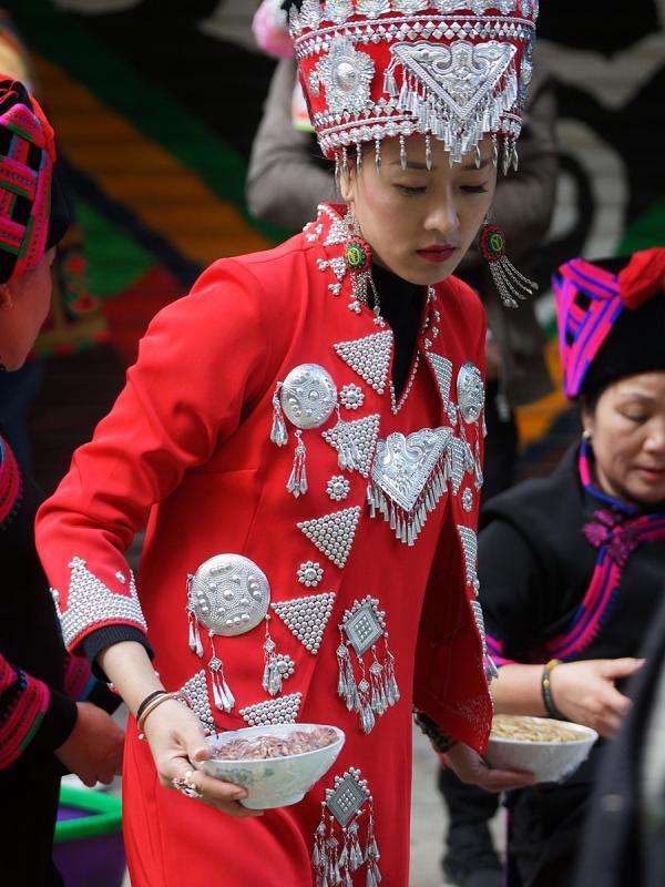 <?php echo strip_tags(addslashes(Hani people in Southwest China's Yunnan Province attend a long-table banquet to celebrate their week-long new year festival on Nov. 30, 2018. (Photo by Li Min/For chinadaily.com.cn))) ?>