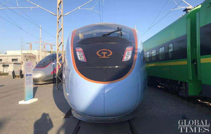 <?php echo strip_tags(addslashes(The new Fuxing bullet train will be licensed and put into use in June 2019. It can accommodate a maximum of 613 passengers. The new bullet train uses more homegrown technology than previous models.  (Photos: Li Xuanmin/GT))) ?>
