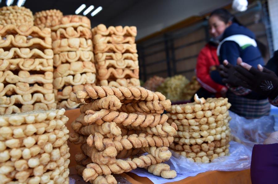 Tibetan pastry \