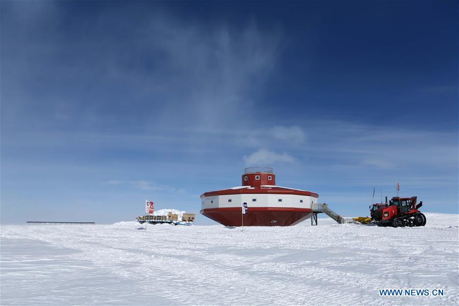 Photo taken on Jan. 31, 2019 shows the Taishan station in Antarctica. (Xinhua/Liu Shiping)