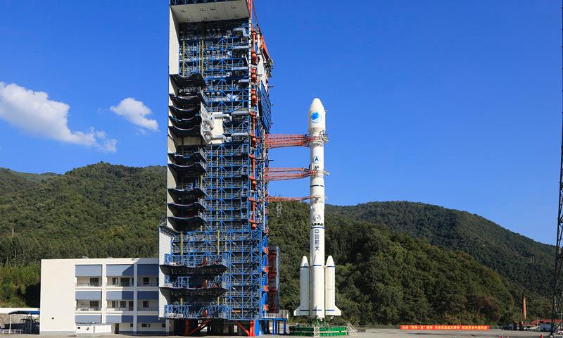 China sent two new satellites of the BeiDou Navigation Satellite System (BDS) into space on a Long March 3B carrier rocket from the Xichang Satellite Launch Center in Sichuan Province on Nov. 19, 2018.  (Photo provided by China Aerospace Science and Technology Corporation)