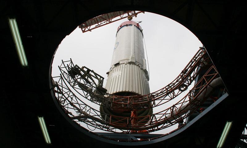 On Oct. 24, 2007, the Long March 3A successfully launched the \