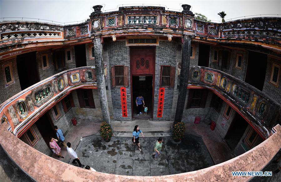<?php echo strip_tags(addslashes(Photo taken on March 19, 2019 shows a typical local residence in Boao Town of Qionghai City, south China's Hainan Province. This year's annual conference of the Boao Forum for Asia (BFA), scheduled from March 26 to 29 in Boao, a coastal town in China's southern island province of Hainan, will be themed 