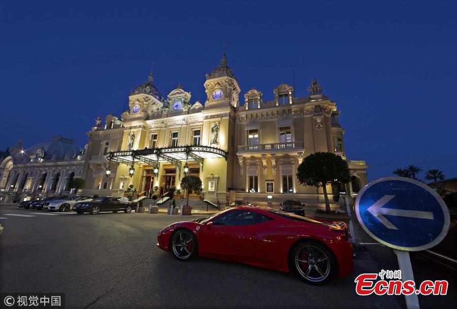 A view of the Monte Carlo Casino on April 9, 2014. (Photo/VCG)