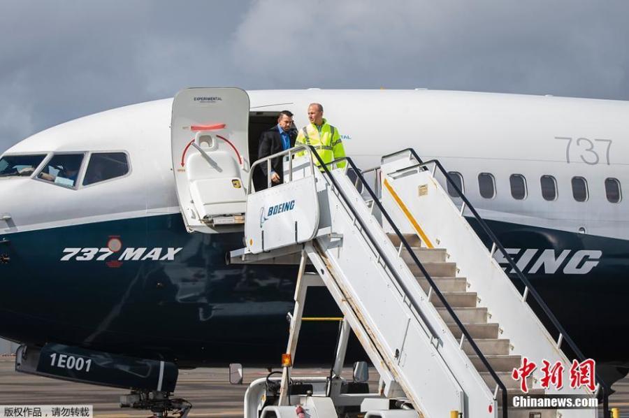 <?php echo strip_tags(addslashes(Boeing Chairman, President and CEO Dennis Muilenburg joined Boeing test pilots aboard a 737 MAX 7 flight for a demonstration of the updated MCAS software, April 3, 2019. (Photo/Agencies))) ?>