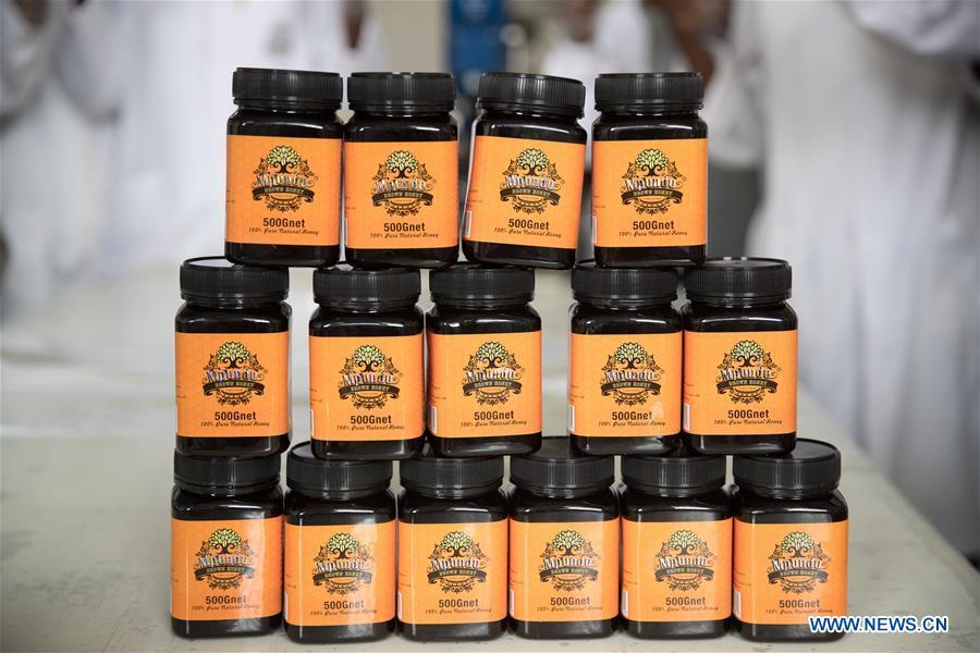 <?php echo strip_tags(addslashes(Bottles of honey are seen at Mpundu Wild Honey, a Chinese-run firm, in central Zambia's Kabwe town, on Nov. 2, 2018. The firm has exported first consignment of honey to the Chinese market in October 2018. Food of a particular place is an important symbol of local geographic and cultural characteristics. Food carries history and tradition, leads the tide of trade, strengthens diplomatic relations, disseminates and promotes culture. Food has been serving as connections between people around the world. In ancient times, food such as grapes, pomegranates, walnuts, coriander, cucumbers and sesame seeds were introduced to China along the Silk Road. Nowadays, thanks to the Belt and Road Initiative, red wine, coffee, dried fruits, meat, seafood, and dairy products from foreign countries enter the homes of ordinary people, turning daily meals into feasts with exotic cuisines. (Xinhua/Peng Lijun))) ?>