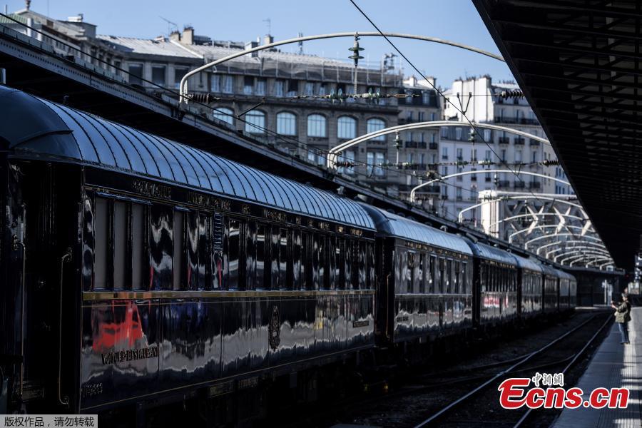 <?php echo strip_tags(addslashes(This picture taken on May 13, 2019 shows a restored Orient Express train displayed at the Gare de l'Est train station in Paris.(Photo/Agencies))) ?>