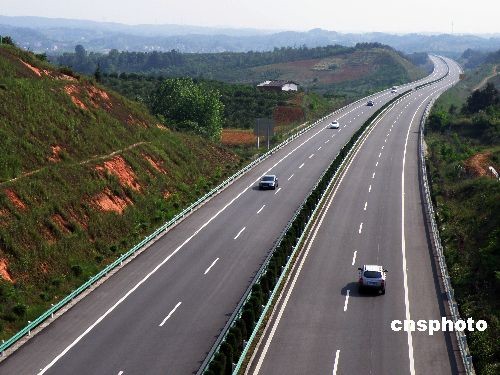 Statistics also show that the total cost of logistics related to tolls was about 18 percent of China's GDP last year.
