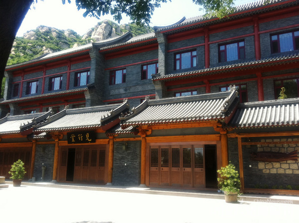 The Longquan Temple has become a popular destination to escape from secular life.
