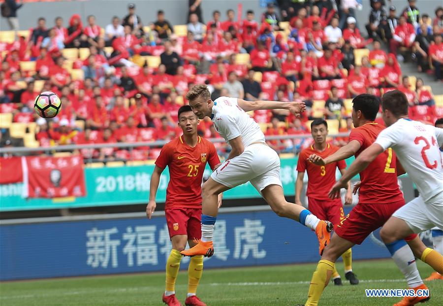 Czech Republic beat China 4-1 in China Cup third-place playoff