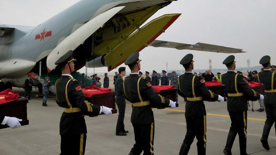 S Korea returns remains of 20 Chinese soldiers from Korean War