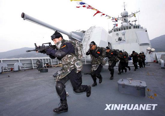 To date, the PLA Navy has sent over 8,400 officers and soldiers to this area. (file photo)