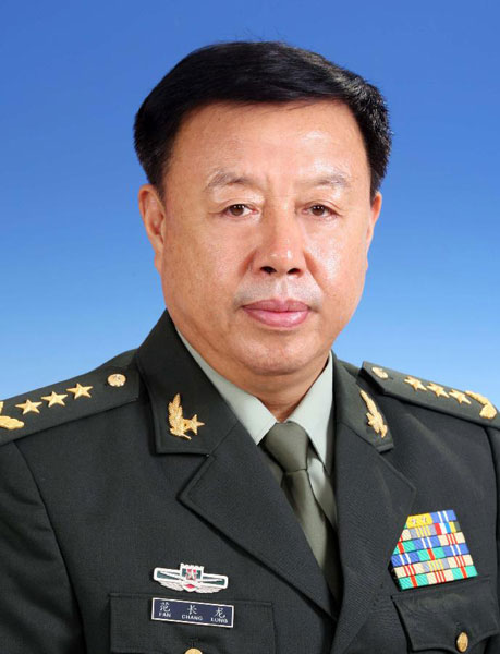 Fan Changlong was appointed vice-chairman of the Central Military Commission (CMC) of the Communist Party of China (CPC), on Nov. 4, 2012. The seventh Plenary Session of the 17th CPC Central Committee made the announcement that the CMC was augmented to in