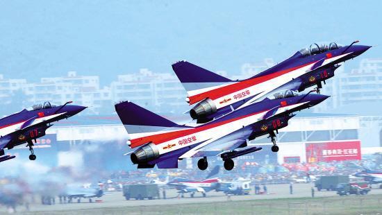 The 10th China International Aviation & Aerospace Exhibition in Zhuhai in south China's Guangdong province is featured by the highest level of internationalism and professionalism. (File photo).