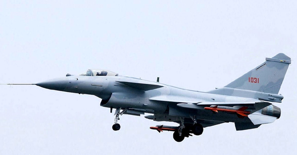 J-10B fighter jet. (Provided to China Daily)