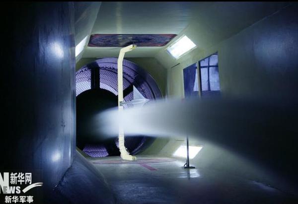 File photo shows a wind tunnel test of China. (Photo/Xinhua)