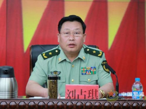 File photo of Liu Zhanqi, former commander of the traffic troops of the Chinese People's Armed Police Force. (Photo/81.cn)