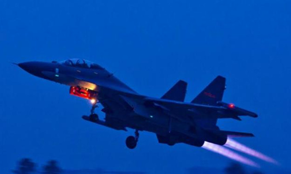 Main force aircraft of Chinese Air Force, such as J-10 are always the favorite of military fans. (Photo/www.81.cn)