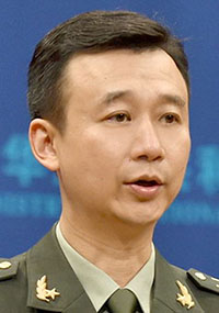 Wu Qian, newly appointed Ministry of National Defense spokesman (CHINA DAILY)
