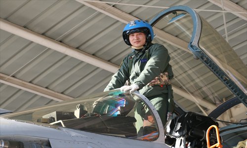 Zhang Chao, a 29-year-old who was training to fly aircraft from China's first aircraft carrier, the Liaoning, was killed when something went wrong while he was landing a J-15 fighter jet. (Photo/Xinhua)
