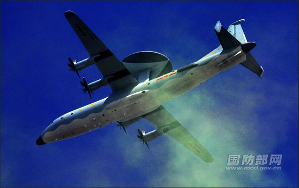 KJ-500 - new Airborne early warning and control variant. (Photo/mod.gov.cn)