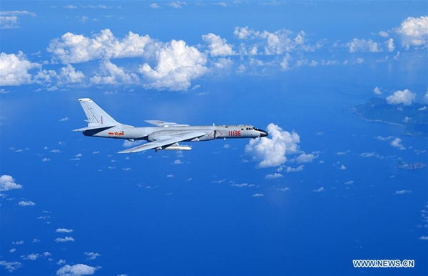 PLA Air Force H-6K bomber (File photo/Xinhua)