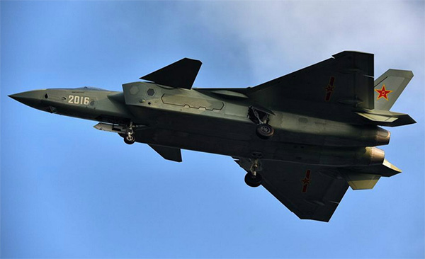 File photo of J-20 stealth fighter jet. (Photo from web)