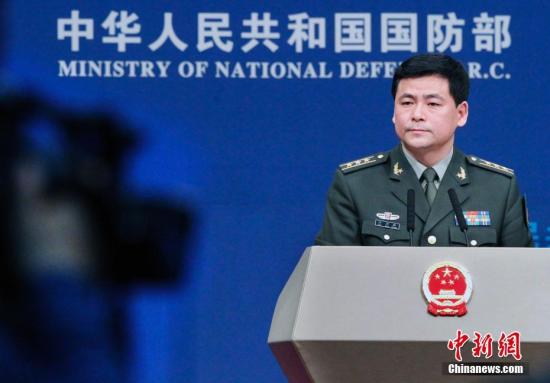 Ren Guoqiang, spokesperson of the China's Ministry of National Defense.(Photo/China News Service)