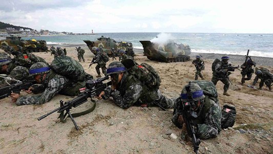 S Korea, U.S. launch joint war game