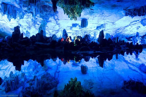 Mirroring in Water, Reed Flute Cave
