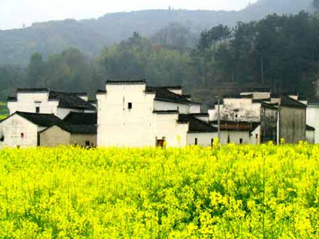 Hui style ancient buildings