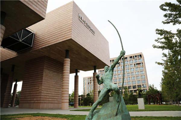 The Tsinghua University Art Museum on the campus of Tsinghua in Beijing will open on Sept 11 with 11 shows. (Photos provided to China Daily)