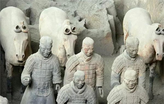 Terracotta warriors and horses in the Emperor Qinshihuang's Mausoleum Site Museum (File Photo