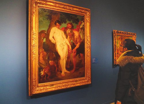 Saint Sebastian Bound for Martyrdom (Photo: Huang Tingting/GT)