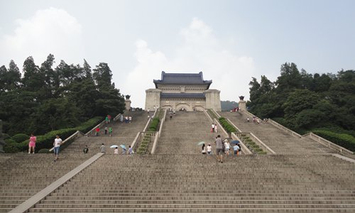 Sun Yat-sen Mausoleum in Nanjing, East China's Jiangsu Province (Photo/Hilton Yip)