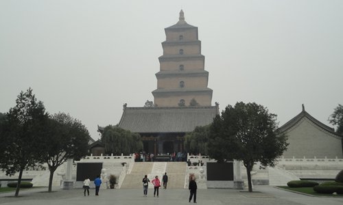 The Giant Goose Pagoda in Xi'an, Shaanxi Province (Photo/Hilton Yip)