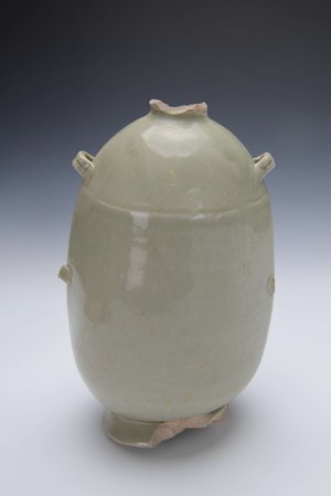 A pot from the Housiao Kiln (Photo/Courtesy of the Palace Museum)