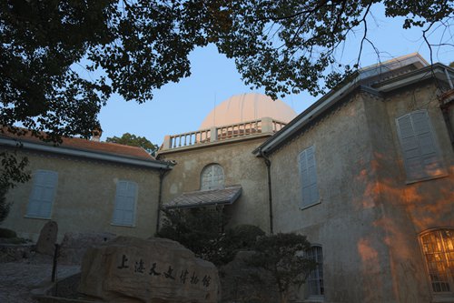 Entrance of the Shanghai Astronomical Museum (Photo/GT)