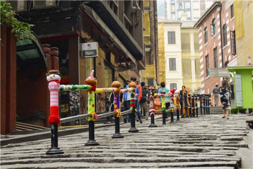 Application of augmented reality is expected to stimulate young mainland tourists' desire to explore ways to have fun in Hong Kong. (Photo provided to China Daily)