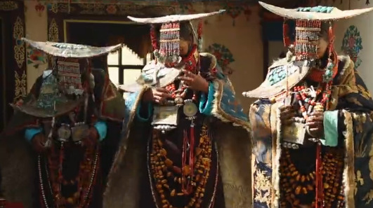 Purang costume in Ngari