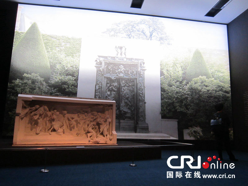 The Sculpture The Gates of Hell. [Photo / CRI]