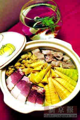 Yan Du Xian soup.(Photo/ The Beijing News)