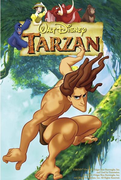 The poster for Tarzan (Photo/people.com)