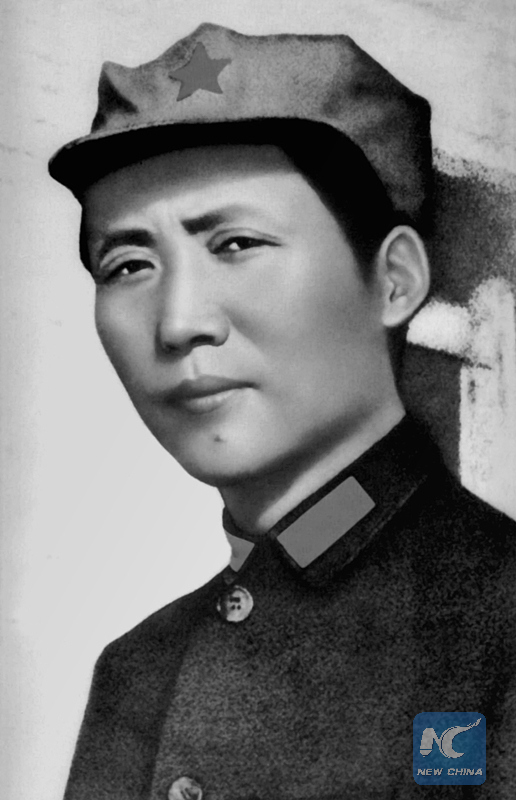 Mao Zedong in Red Army's uniform