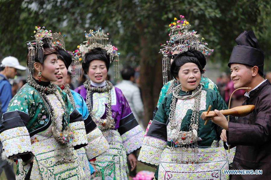 Sama Festival celebrated in southwest China's Guizhou