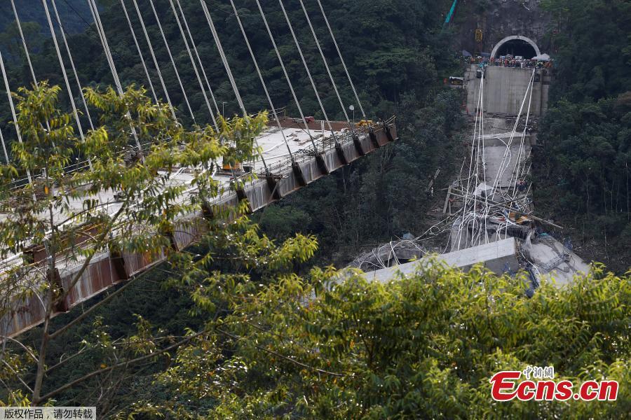 Colombia bridge collapse kills at least 10