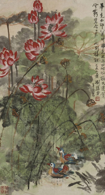 Ancient painter Chen Rong's Six Dragons on show