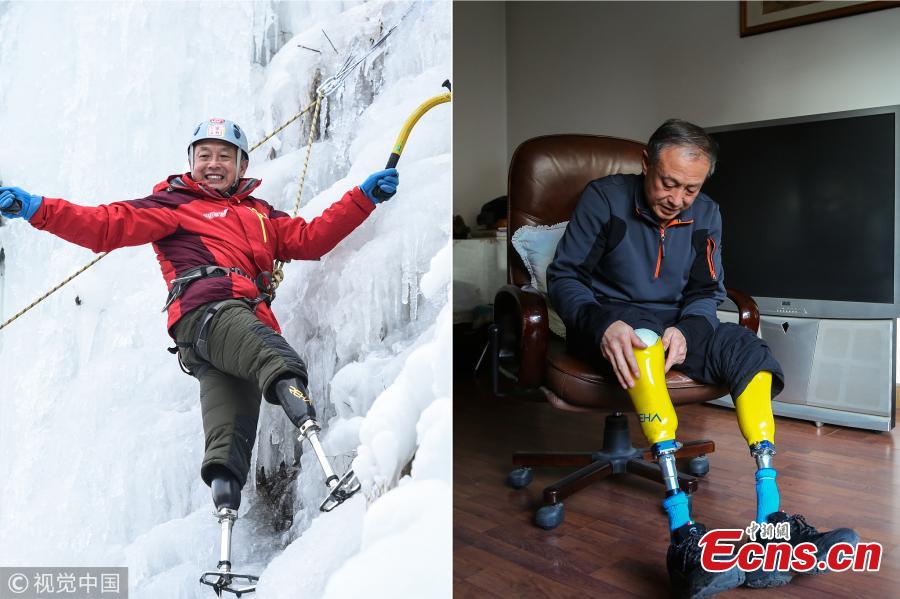 Legless man remains determined to brave world’s highest peak